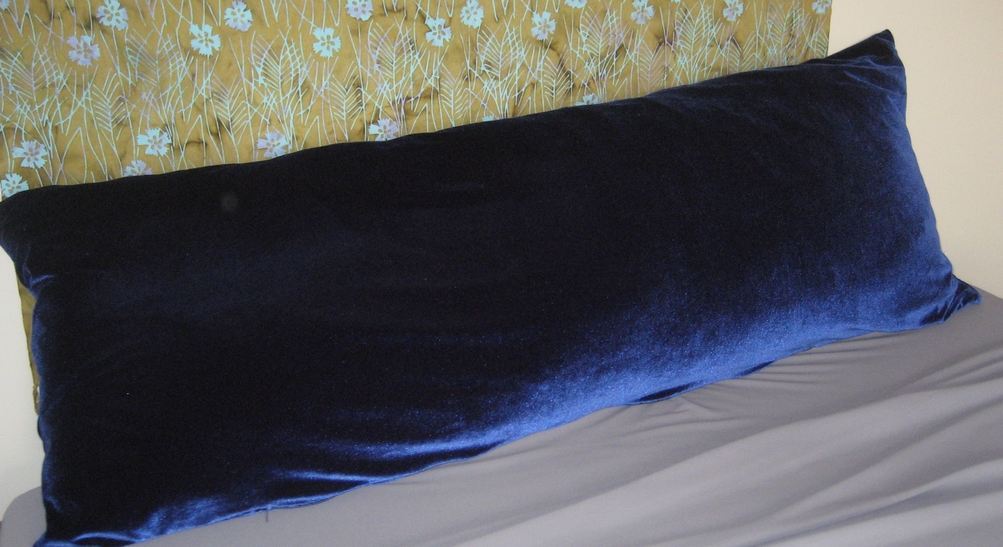 velvet body pillow cover